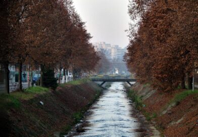 Pista de biciclete in lungul canalului Pocloș